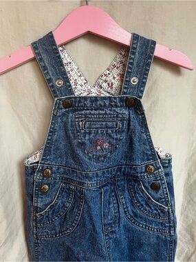 Vintage Toddler Faded Glory Overalls